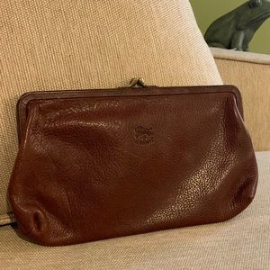 WOMAN'S CLUTCH BAG IN COWHIDE LEATHER C0533